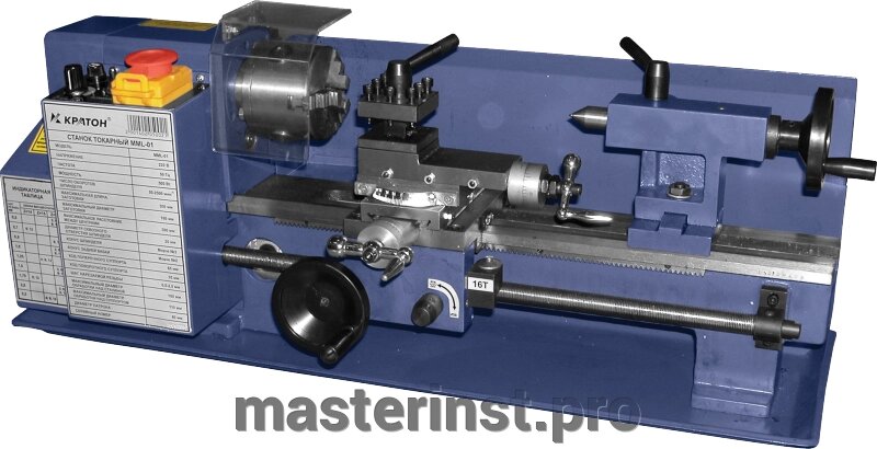 Станок токарно-винторезный KRATON MML-01 4 02 05 002 от компании "Мастер Инструмент" магазин - фото 1