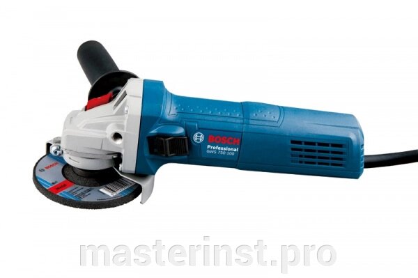 Угловая шлифмашина BOSCH GWS 750-125 УШМ 0601394001 от компании "Мастер Инструмент" магазин - фото 1