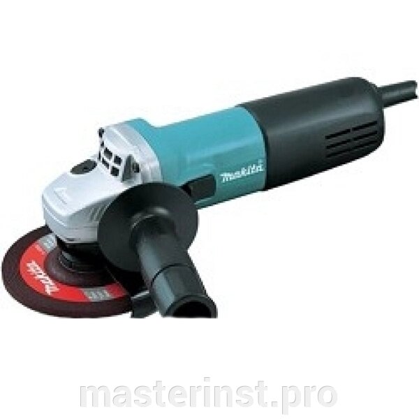 Угловая шлифмашина MAKITA 9565CVK УШМ,ф125мм,1400Вт,2800-11000об/м,1.8кг, чем, плавный пуск от компании "Мастер Инструмент" магазин - фото 1