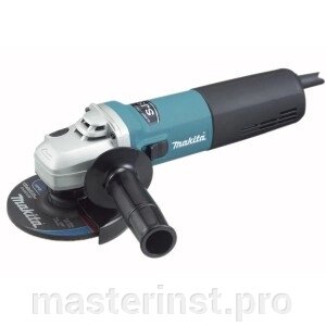 Угловая шлифмашина MAKITA 9565HZ УШМ,ф125мм,1100Вт,11000об/м,1.8кг, кор, без диска от компании "Мастер Инструмент" магазин - фото 1