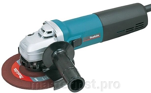 Угловая шлифмашина MAKITA 9566CV УШМ,ф150мм,1400Вт,4000-10000об/м,2.4кг, кор, плавный пуск от компании "Мастер Инструмент" магазин - фото 1