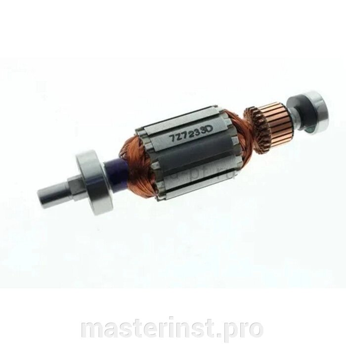 Якорь MAKITA BO5010/20/21 L-123.5 D-31.5 d-19 517233-5 от компании "Мастер Инструмент" магазин - фото 1