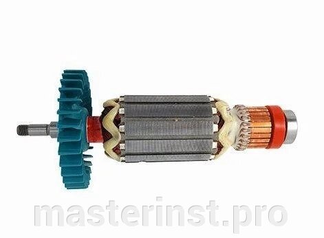 Якорь MAKITA GA5021C, GA6021C, PC5001C, PC5001 L-165 D-41 d-27 518685-3 513799-3 от компании "Мастер Инструмент" магазин - фото 1