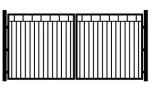 Ворота из трубы тип1; 2; 3; 4 L=3м H=1,5м