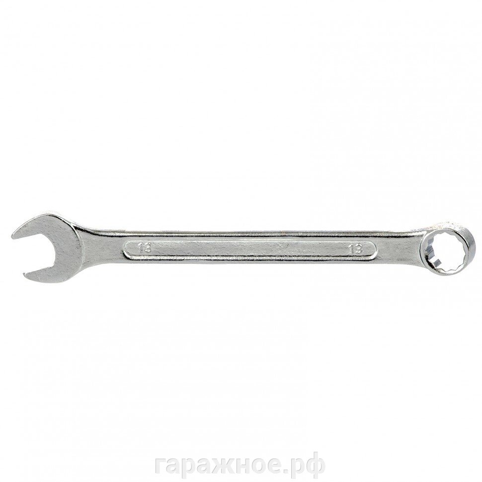 Ключ комбинированный, 13 мм, хромированный. SPARTA от компании ООО "Евростор" - фото 1