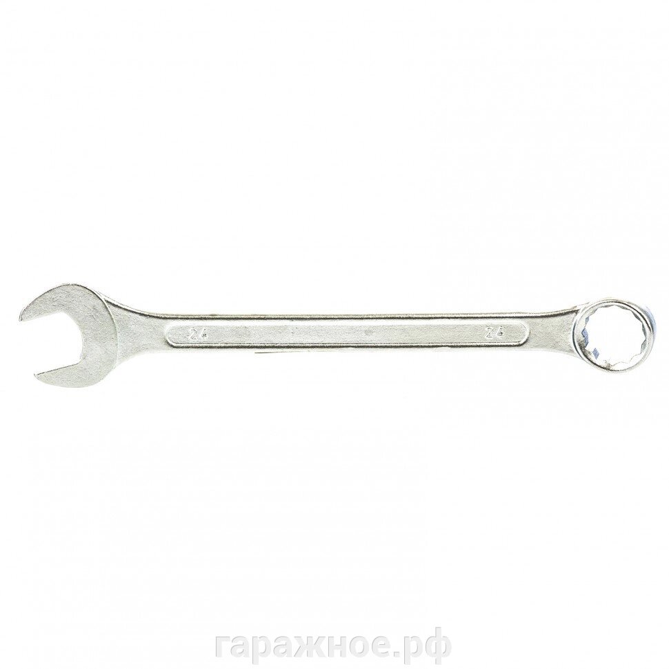 Ключ комбинированный, 24 мм, хромированный. SPARTA от компании ООО "Евростор" - фото 1