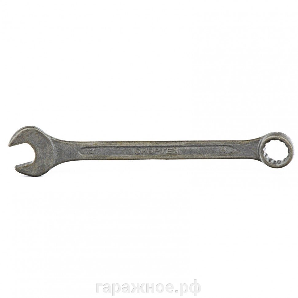 Ключ комбинированый, 13 мм, CrV, фосфатированный, ГОСТ 16983. СИБРТЕХ от компании ООО "Евростор" - фото 1