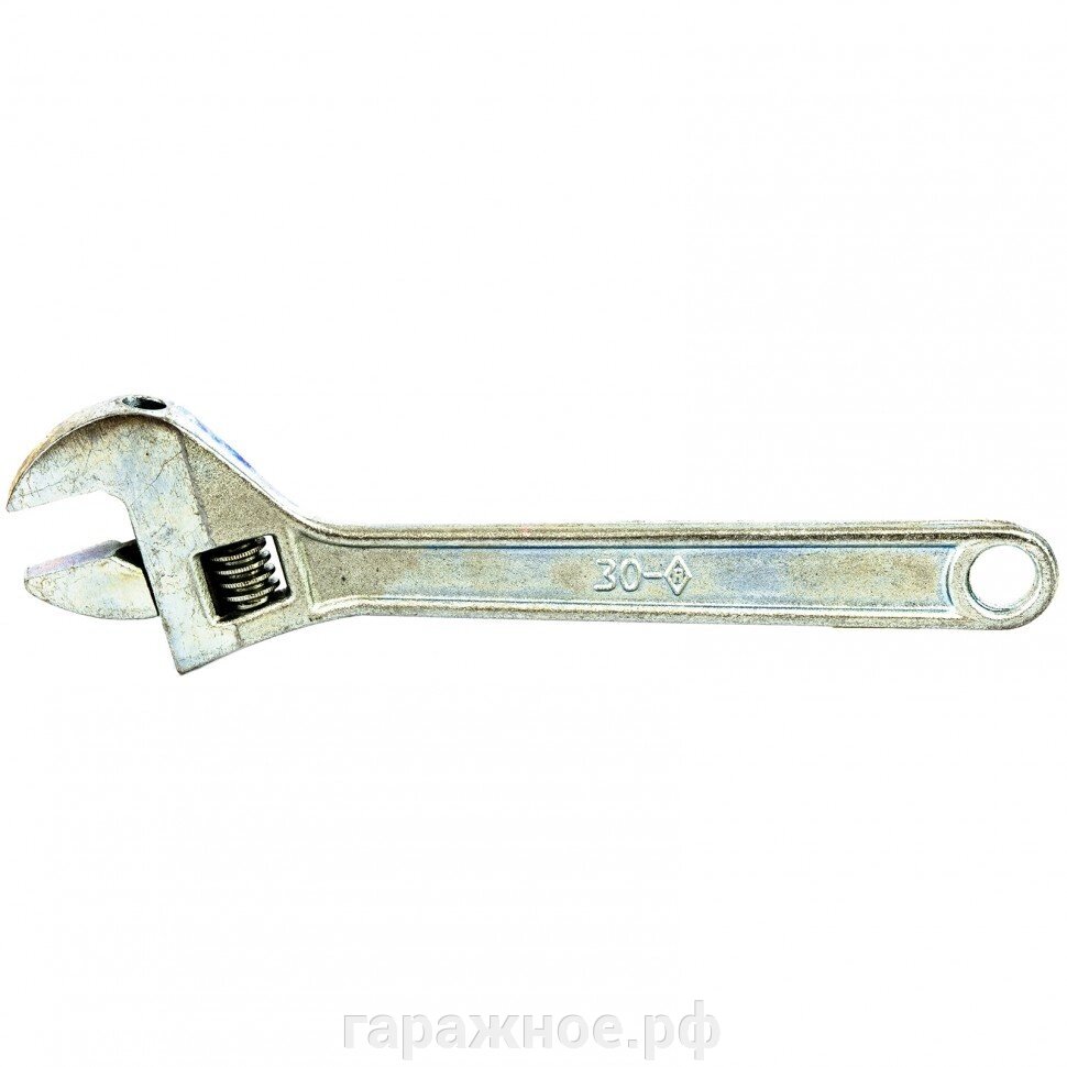 Ключ разводной, 250 мм (НИЗ). Россия от компании ООО "Евростор" - фото 1