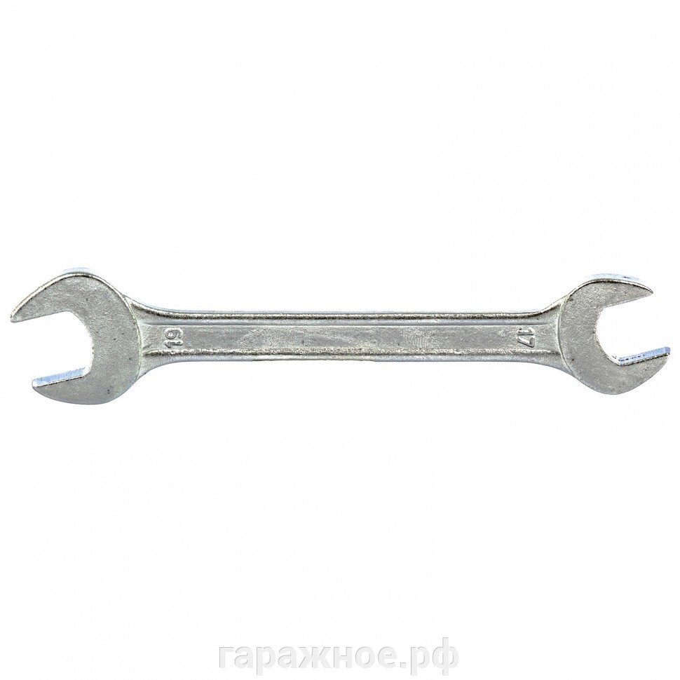 Ключ рожковый, 17 х 19 мм, хромированный. SPARTA от компании ООО "Евростор" - фото 1