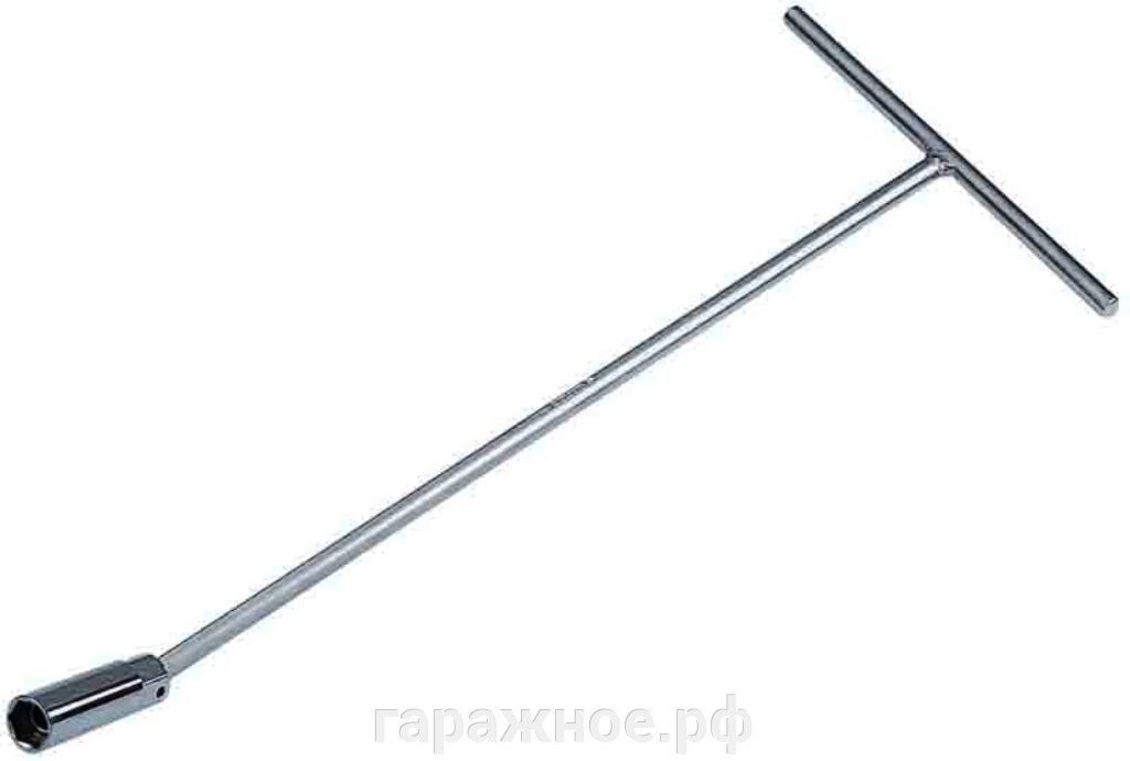 Ключ свечной с шарниром 16 мм, L = 380 мм, магнитный фиксатор от компании ООО "Евростор" - фото 1