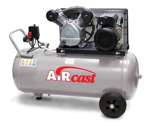 Компрессор передвижной AirCast 360 л/м. 10 атм., 100 л.