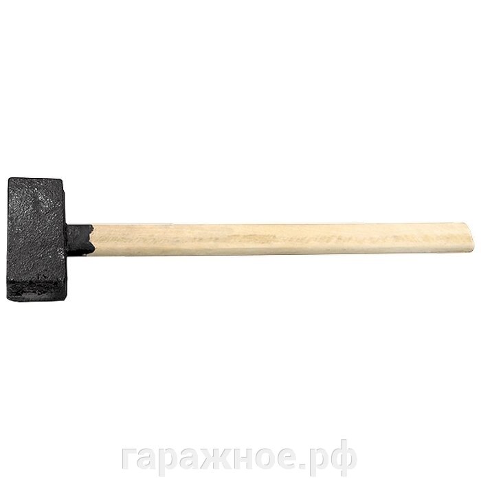 Кувалда, 2000 г, литая головка, деревянная рукоятка. Россия от компании ООО "Евростор" - фото 1