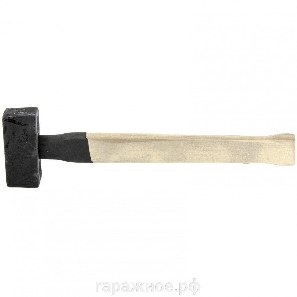 Кувалда, 3000 г, литая головка, деревянная рукоятка. Россия от компании ООО "Евростор" - фото 1