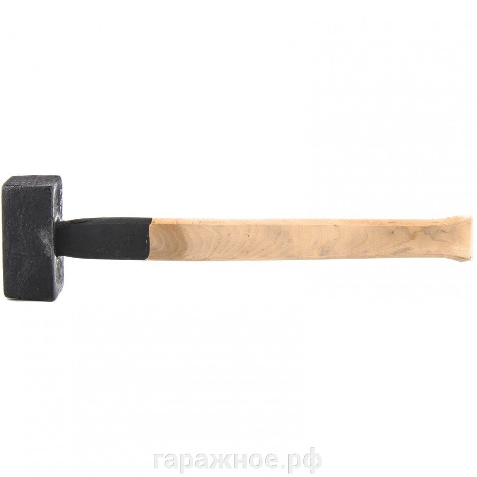 Кувалда, 4000 г, литая головка, деревянная рукоятка. Россия от компании ООО "Евростор" - фото 1