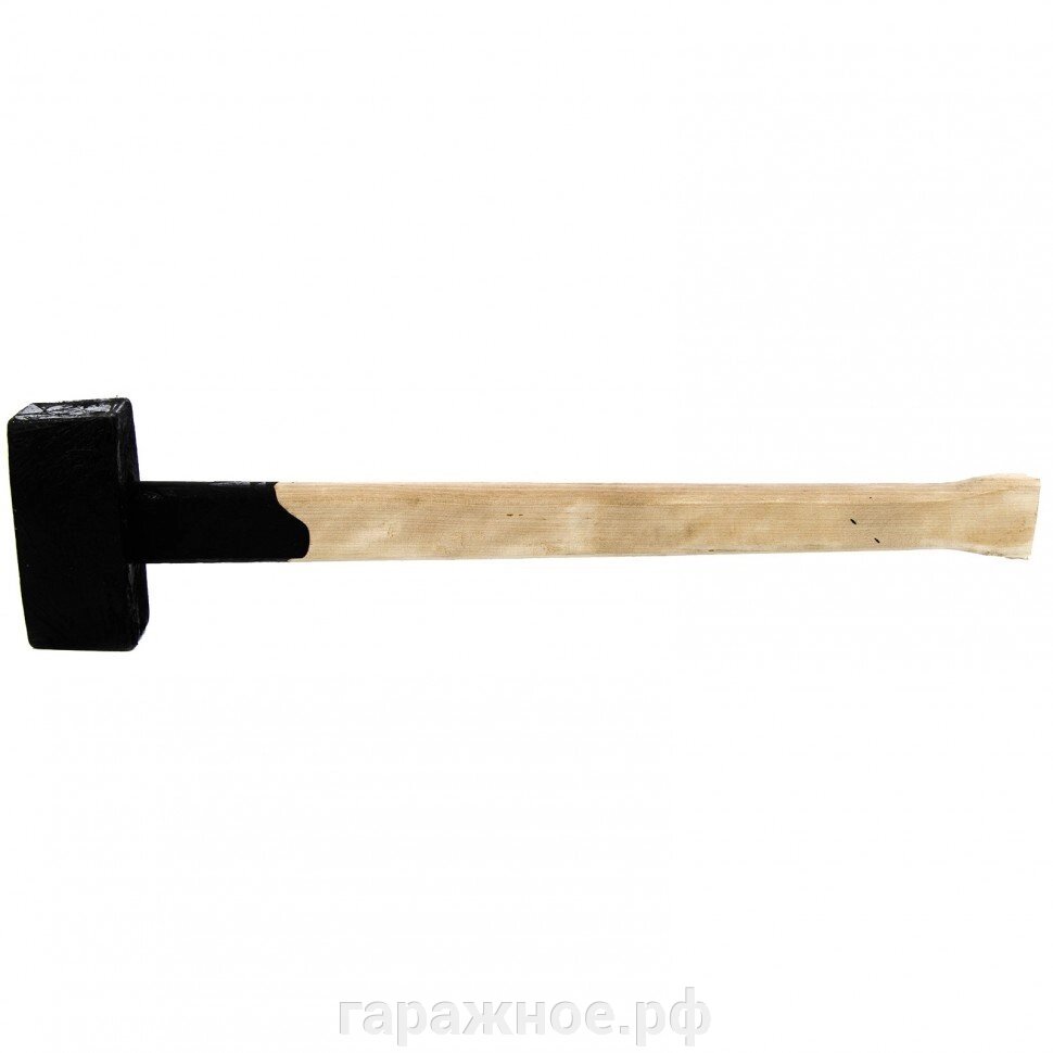 Кувалда, 6000 г, литая головка, деревянная рукоятка. Россия от компании ООО "Евростор" - фото 1