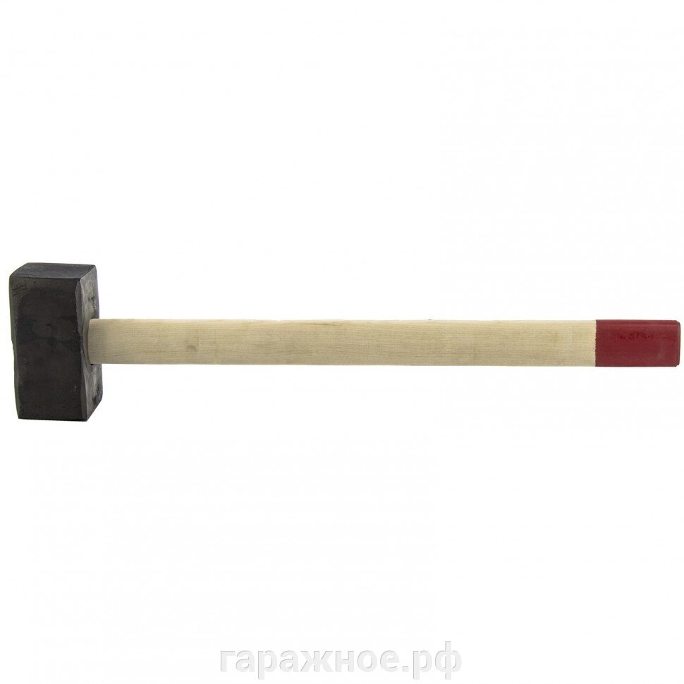 Кувалда, 8000 г, кованая головка, деревянная рукоятка "Павлово". Россия от компании ООО "Евростор" - фото 1