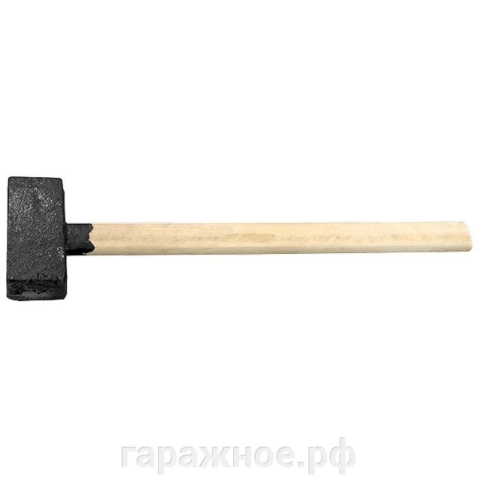 Кувалда, 9000 г, литая головка, деревянная рукоятка. Россия от компании ООО "Евростор" - фото 1