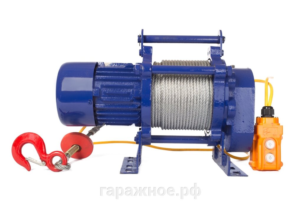 Лебедка TOR CD-300-A (KCD-300 kg, 380 В) с канатом 30 м от компании ООО "Евростор" - фото 1