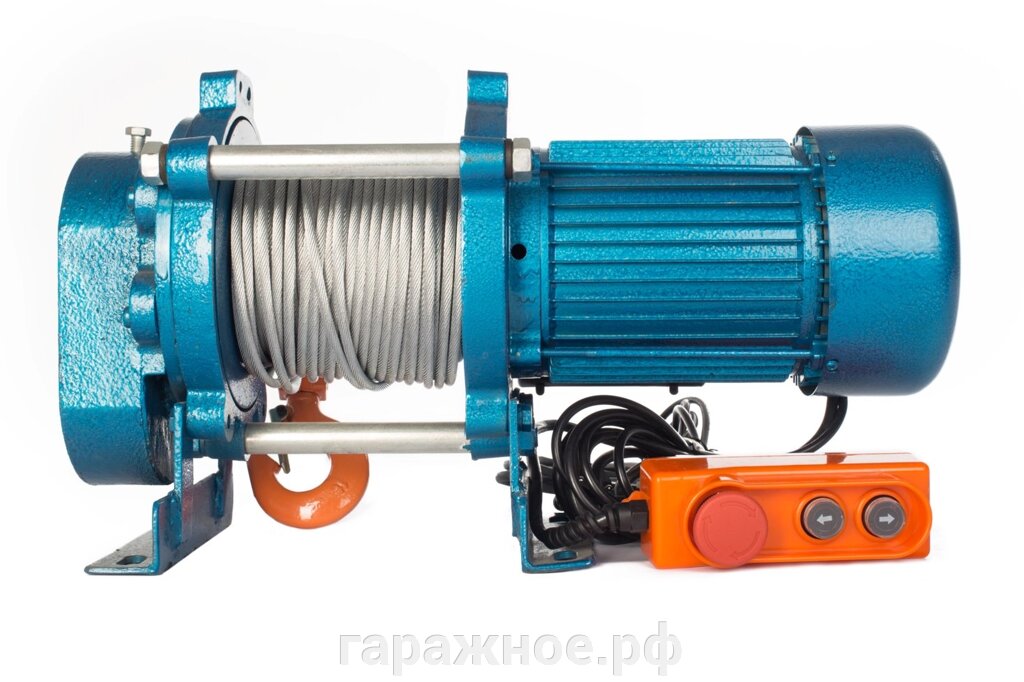 Лебедка TOR CD-500-A (KCD-500 kg, 380 В) с канатом 100 м от компании ООО "Евростор" - фото 1