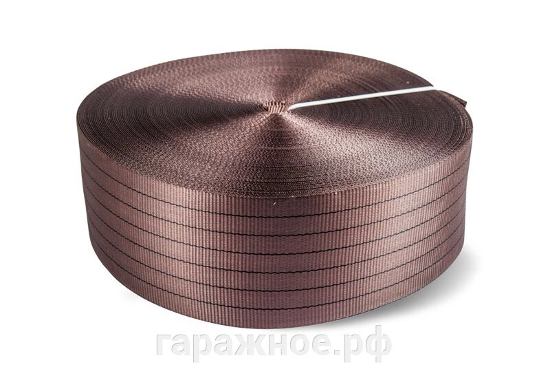 Лента текстильная TOR 5:1 150 мм 15000 кг (коричневый) от компании ООО "Евростор" - фото 1