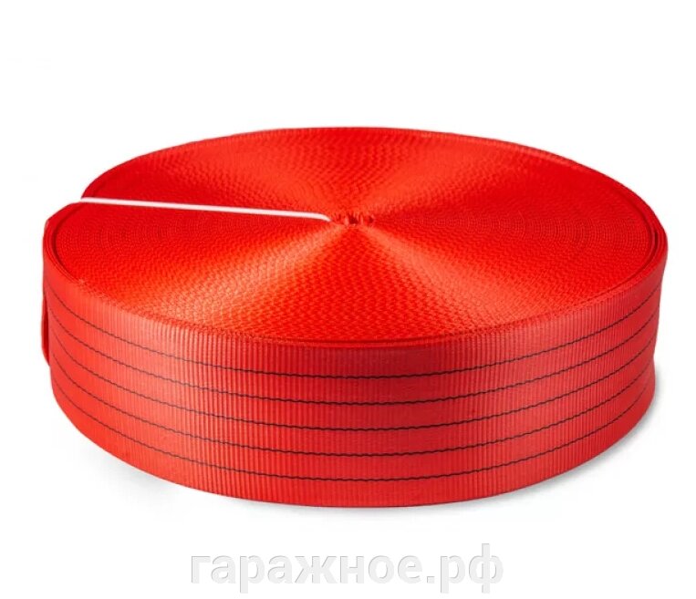 Лента текстильная TOR 7:1 150 мм 22500 кг (красный) от компании ООО "Евростор" - фото 1