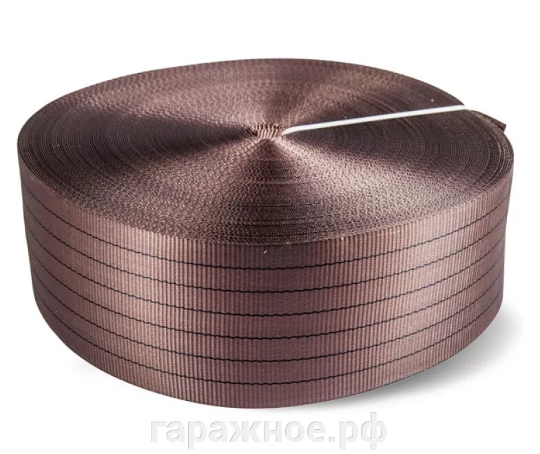 Лента текстильная TOR 7:1 180 мм 27000 кг (коричневый) от компании ООО "Евростор" - фото 1