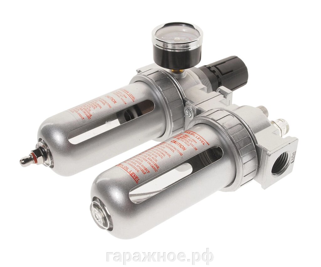 Лубрикатор 1/2” с металлическим переключателем, 250PSI, 3000л/мин., 125мл от компании ООО "Евростор" - фото 1