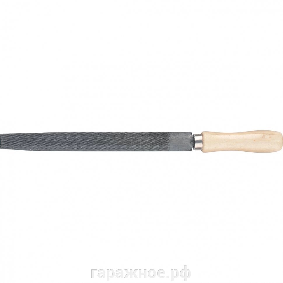 Напильник полукруглый, 150 мм, деревянная ручка. СИБРТЕХ от компании ООО "Евростор" - фото 1