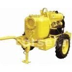 Передвижная дизельная мотопомпа Varisco для сильнозагрязненных вод до 1400 м3/час - Varisco JD 10-305 G10 SVM21 TRAILER