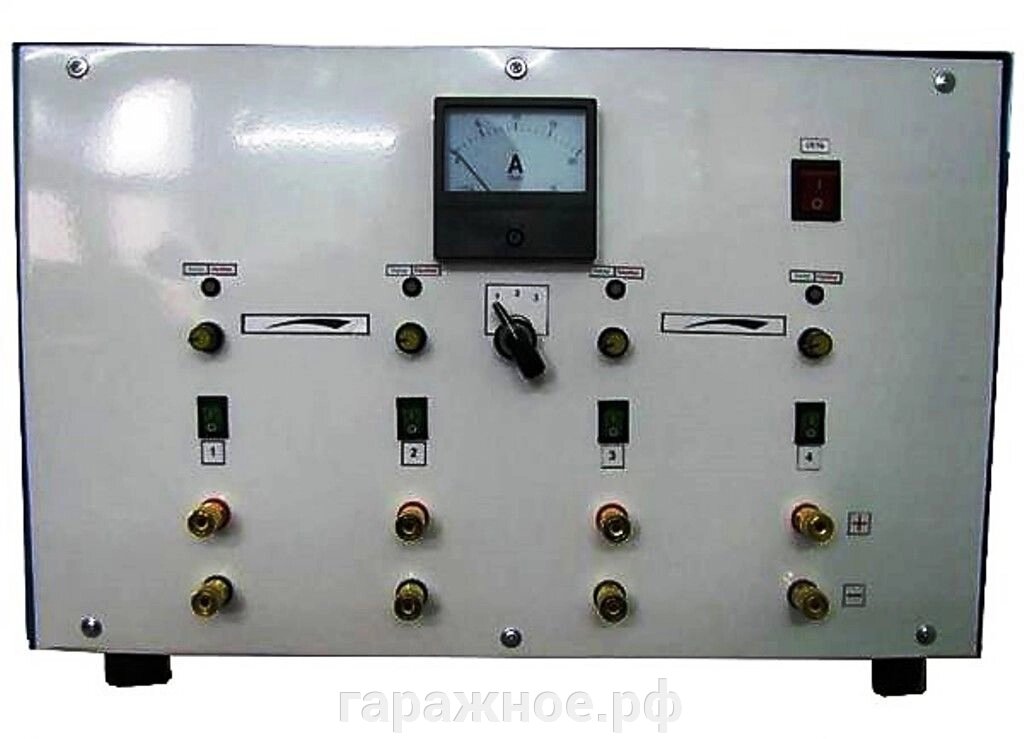 ЗУ-2-4Б Зарядное устройство 25А, 4 канала, 12/24В - описание
