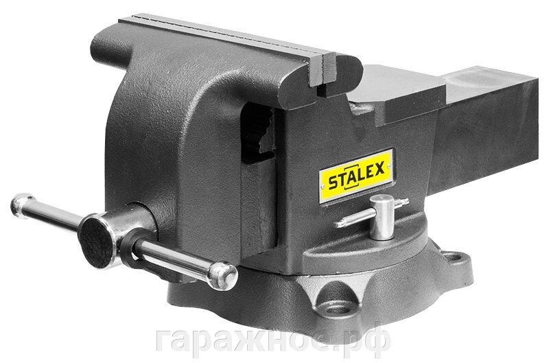 Тиски слесарные STALEX &quot;Горилла&quot;, 200 х 150 мм., 360°20,0 кг. - заказать