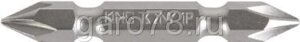 Вставка (бита) торцевая 1/4", Phillips, PH1, L = 50 мм, двусторонняя KING TONY 155001P