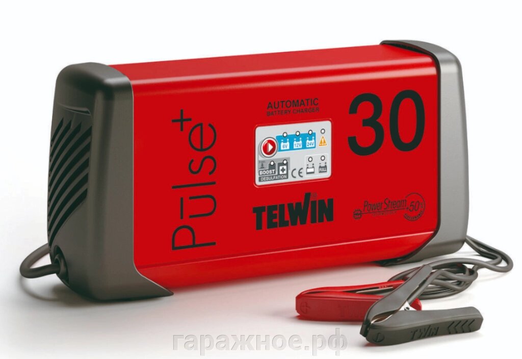 Зарядное устройство Telwin Pulse 30 (6V/12V/24V) - фото