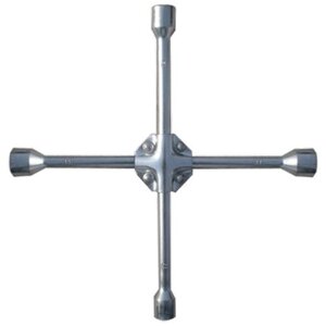 Ключ-крест баллонный, 17 х 19 х 21 мм, под квадрат 1/2, усиленный, толщина 16 мм. MATRIX PROFESSIONAL