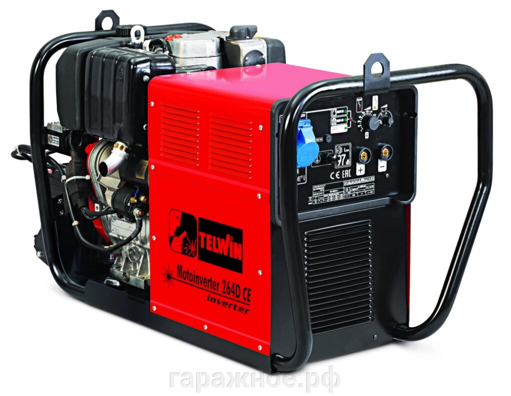 Сварочный генератор Telwin Motoinverter 264D CE - доставка