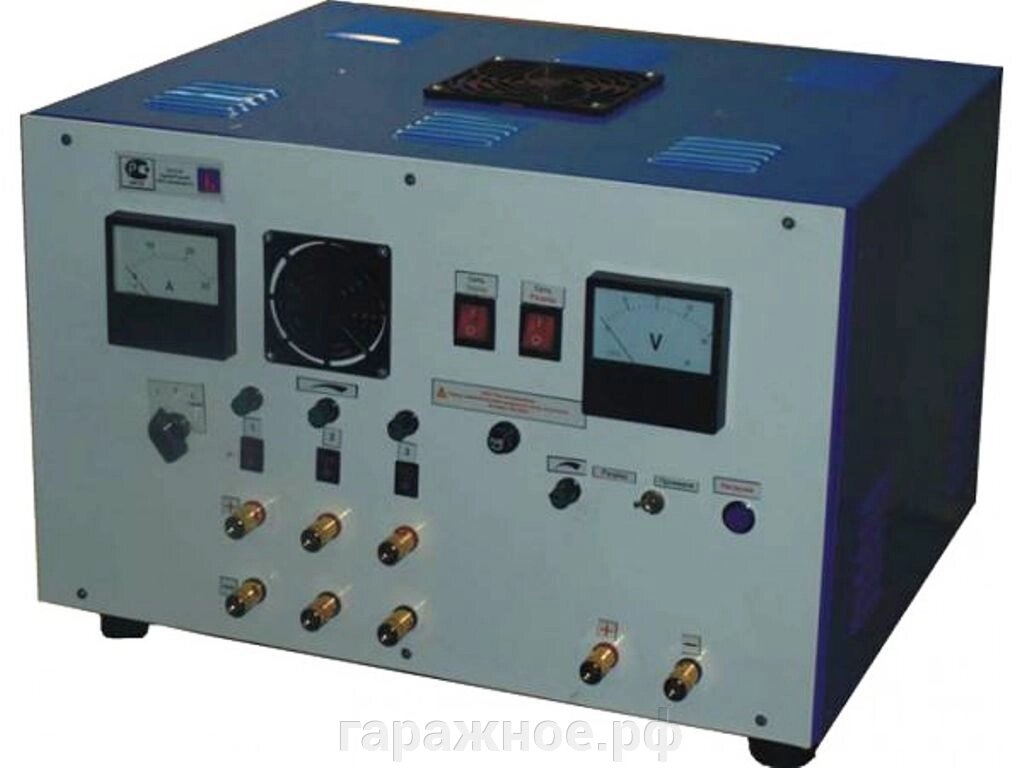 ЗУ-2-3А (50)  Зарядное устройство 50А, 3 канала, с функцией разряда - распродажа