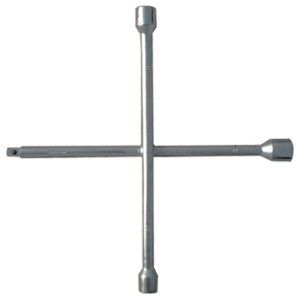 Ключ-крест баллонный, 17 х 19 х 21 мм, под квадрат 1/2, толщина 14 мм. СИБРТЕХ