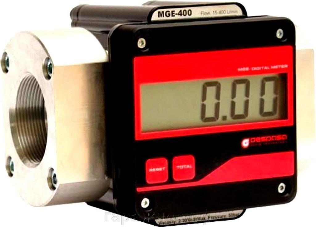 Gespasa MGE400 Cчетчик расхода учета дизельного топлива солярки и масла - описание