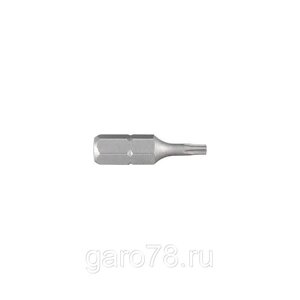 Вставка (бита) торцевая 1/4", TORX PLUS, IPR20, L = 25 мм, 5-ти лучевой KING TONY 102520V