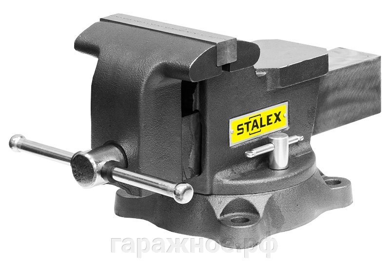 Тиски слесарные STALEX &quot;Горилла&quot;, 150 х 125 мм., 360°14,0 кг. - описание