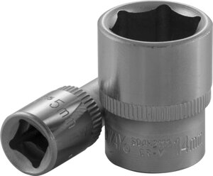 Головка торцевая 1/4"DR, 4 мм