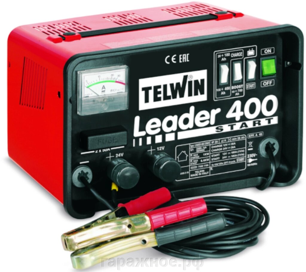Пуско-зарядное устройство Telwin Leader 400 Start от компании ООО "Евростор" - фото 1