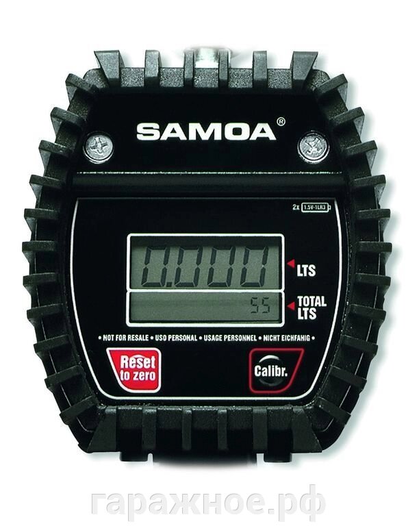 SAMOA_366750 Линейный счетчик с овальными шестернями с электронным цифровым дисплеем для масла от компании ООО "Евростор" - фото 1