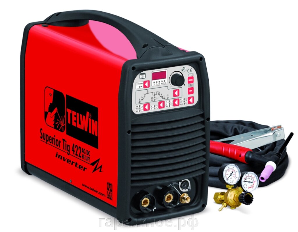 Сварочный аппарат Telwin Superior Tig 422 AC/DC-HF/LIFT VRD+ACC от компании ООО "Евростор" - фото 1