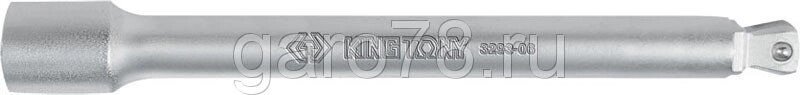 Удлинитель 3/8", 15 градусов, с шаровым окончанием, двухпозиционный KING TONY 3293-06 от компании ООО "Евростор" - фото 1