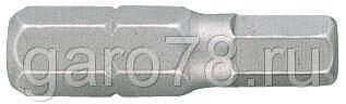 Вставка (бита) торцевая 1/4", HEX, 10 мм, L = 25 мм KING TONY 102510H от компании ООО "Евростор" - фото 1