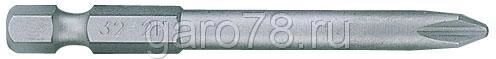 Вставка (бита) торцевая 1/4", Phillips, PH2, L = 100 мм, для шуруповерта KING TONY 711002P от компании ООО "Евростор" - фото 1