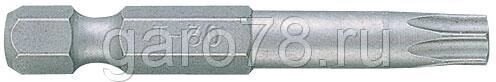 Вставка (бита) торцевая 1/4", TORX, Т20, L = 50 мм, для шуруповерта KING TONY 715020T от компании ООО "Евростор" - фото 1