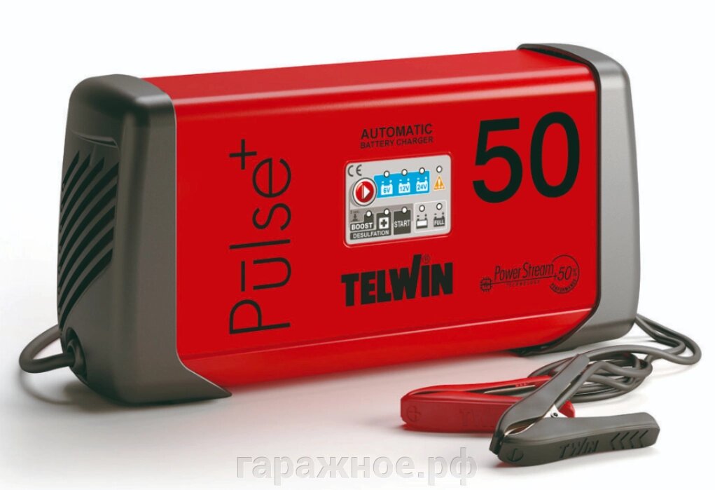 Зарядное устройство Telwin Pulse 50 (6V/12V/24V) от компании ООО "Евростор" - фото 1