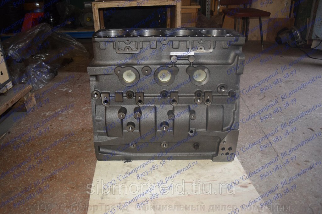 Блок цилиндра 13036124 для двигателей TD226В (DEUTZ), WP4, WP6 от компании ООО "СибМорТрейд" Официальный дилер компании Weichai Power в России. - фото 1
